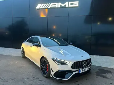 Gebraucht Mercedes CLA45 AMG AMG 387 PS (284 kW) 2020 Weiß Coupé