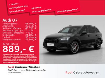 gebraucht Audi Q7 Q7 TFSI e S line60 TFSI e qu. S line Pano/B&O/HuD/