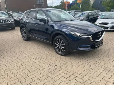 Gebraucht Mazda CX-5 Exclusive-Line 150 PS (110 kW) 2018 Blau SUV