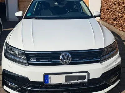 Gebraucht VW Tiguan R-line 179 PS (131 kW) 2018 Weiß SUV