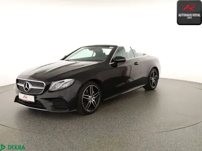 Brugt Mercedes E200 AMG 211 HK (155 kW) 2020 Sort Cabriolet