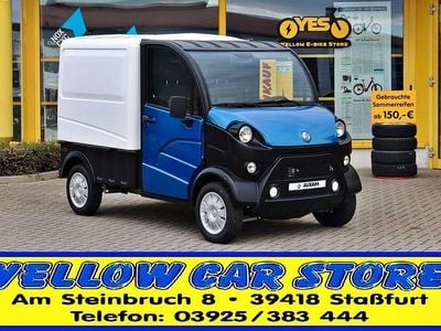 Neu Aixam D-truck 2025 Blau Van