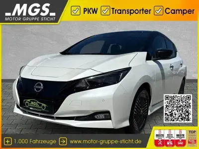 Gebraucht Nissan Leaf N-Connecta 110 kW (150 PS) 2023 Pearl white/black Kleinwagen