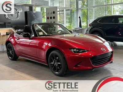 Ny Mazda MX5 Prime-Line 132 HK (97 kW) 2026 Rød Cabriolet
