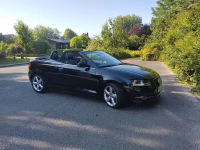 Gebraucht Audi Cabriolet S-Line 131 PS (96 kW) 2010 Schwarz Cabrio