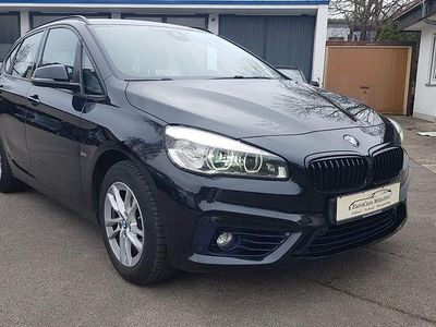 Gebraucht BMW 218 Active Tourer Sport Line 150 PS (110 kW) 2016 Schwarz Van / Kleinbus