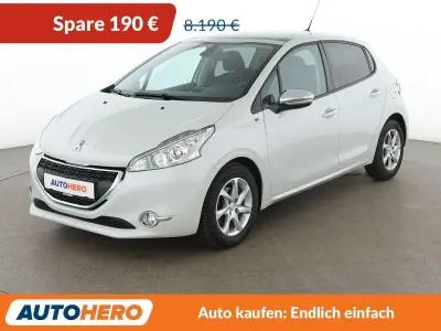 Gebraucht Peugeot 208 Style 99 PS (72 kW) 2015 Weiß Kleinwagen