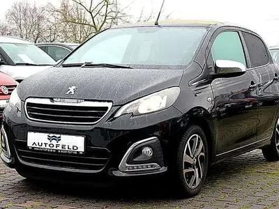 Usata Peugeot 108 72 CV (52 kW) 2018 Nero Cabrio