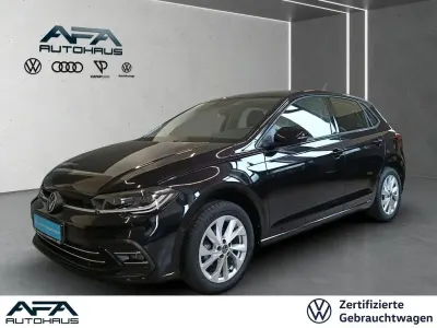 Gebraucht VW Polo Style 95 PS (69 kW) 2022 Schwarz Kleinwagen