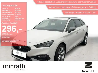 Gebraucht Seat Leon FR 204 PS (150 kW) 2022 Weiß Kombi