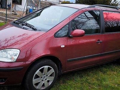Gebraucht Ford Galaxy Ghia 131 PS (96 kW) 2003 Rot Van / Kleinbus