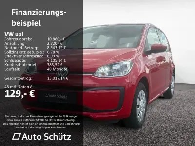 Gebraucht VW up! move up! 65 PS (47 kW) 2021 Rot Kleinwagen