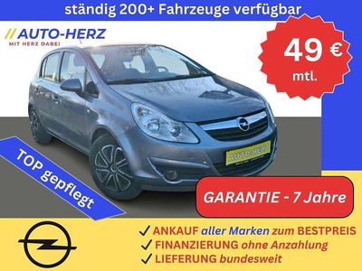 Grau Gebraucht 2008 Opel Corsa Catch Me Limousine | 4.990 € (Teuer)