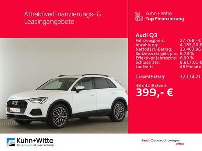 Ibisweiß Gebraucht 2022 Audi Q3 Sport SUV | 27.768 € (Etwas zu teuer)