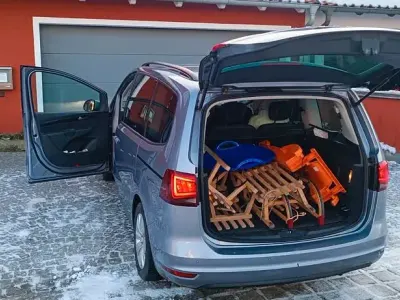 Gebraucht Seat Alhambra FR-Line 150 PS (110 kW) 2016 Blau Van / Kleinbus