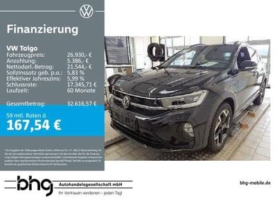 Usata VW Taigo R-line 116 CV (85 kW) 2025 Nero SUV