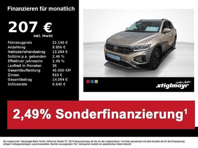 Gebraucht VW T-Roc Move 116 PS (85 kW) 2024 Ivory silver metallic SUV