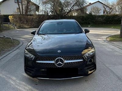 Gebraucht Mercedes A200 AMG line 163 PS (119 kW) 2018 Schwarz Limousine