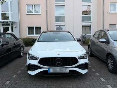 Brugt Mercedes CLA220 190 HK (139 kW) 2019 Hvid Sedan