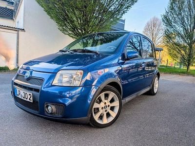 Begagnad Fiat Panda Abarth 101 HK (74 kW) 2007 Blå Halvkombi