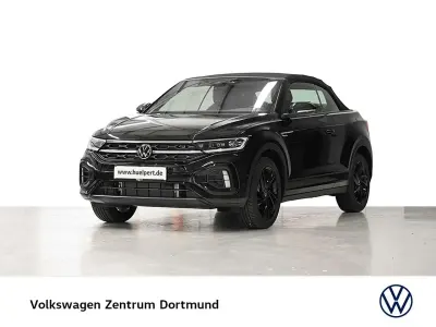 Neu VW T-Roc Cabriolet R-line 150 PS (110 kW) 2026 Deep black perleffekt schwarz Cabrio