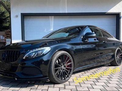 Usata Mercedes C200 184 CV (135 kW) 2016 Nero Coupé