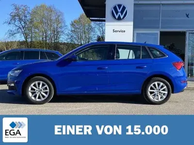 Gebraucht Skoda Scala 110 PS (80 kW) 2021 Blau Kleinwagen