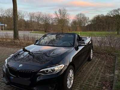 Gebraucht BMW 218 136 PS (100 kW) 2016 Schwarz Cabrio