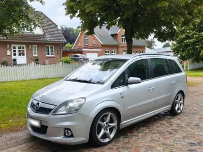 Gebraucht Opel Zafira OPC 241 PS (177 kW) 2006 Silber Van / Kleinbus