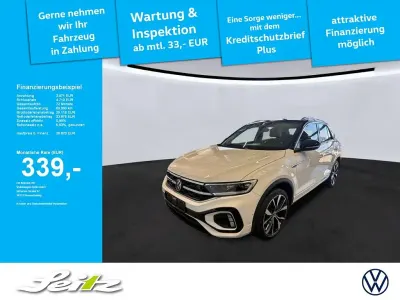 Käytetty VW T-Roc R-line 150 HP (110 kW) 2023 Musta Katumaasturi