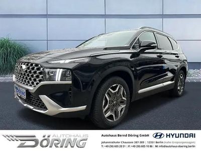 Gebraucht Hyundai Santa Fe Turbo 265 PS (194 kW) 2024 Abyss black / mic SUV