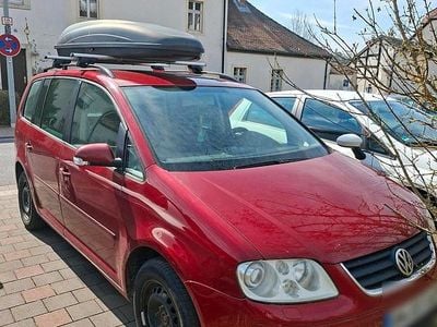 Gebraucht VW Touran 115 PS (84 kW) 2003 Rot Van / Kleinbus