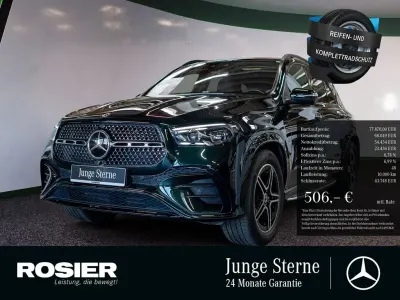 Gebraucht Mercedes GLE400 Premium Plus 381 PS (280 kW) 2024 Grün / smaragdgrün (metallic) SUV
