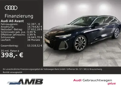 Gebraucht Audi A6 Design 204 PS (150 kW) 2025 Firmamentblau metallic Kombi