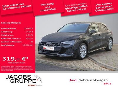 Schwarz Gebraucht 2025 Audi A3 S-Line Limousine | 34.280 € (Guter Preis)