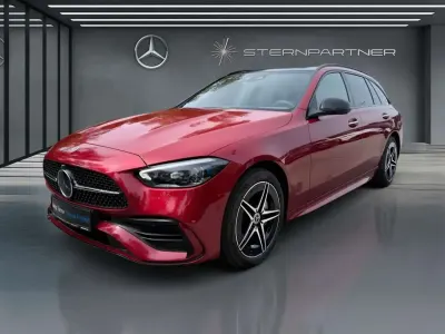 Gebraucht Mercedes C300e AMG 313 PS (230 kW) 2025 Rot Limousine