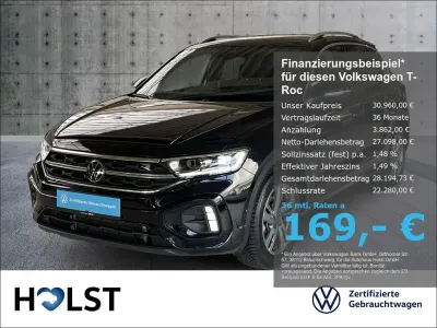 Gebraucht VW T-Roc Cabriolet R-line 150 PS (110 kW) 2025 Schwarz SUV