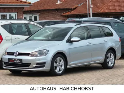 Gebraucht VW Golf VII Comfortline 122 PS (89 kW) 2013 Silber Kombi