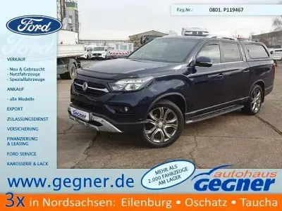 Gebraucht SsangYong Musso Sapphire 181 PS (133 kW) 2021 Blau Pickup