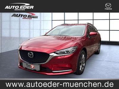 Gebraucht Mazda 6 Sports-Line 194 PS (142 kW) 2022 Soul red crystal perleffekt (metallic) Kombi