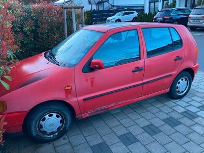 gebraucht VW Polo 6N in Rot mit Schiebedach