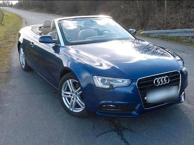 Usata Audi A4 170 CV (125 kW) 2012 Blu Cabrio