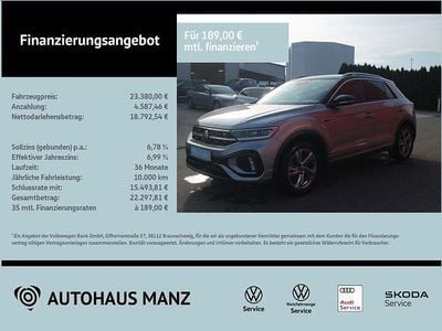 Usata VW T-Roc R-line 110 CV (80 kW) 2023 SUV
