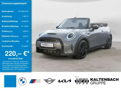 Käytetty Mini Cooper S Cabriolet Classic 178 HP (130 kW) 2021 Harmaa Avoauto