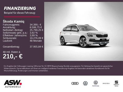 Moonweiß perleffekt Neu 2025 Skoda Kamiq SUV | 34.399 €