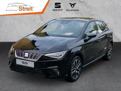 Neu Seat Ibiza XCELLENCE 116 PS (85 kW) 2025 Mitternachtsschwarz Kleinwagen