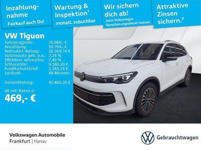 Usata VW Tiguan Goal 150 CV (110 kW) 2025 Bianco SUV