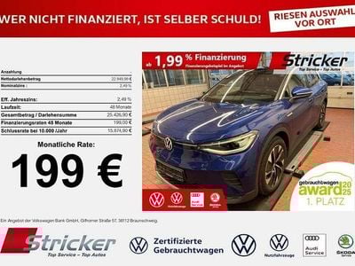 Gebraucht VW ID.4 Pure 125 kW (170 PS) 2022 Blue dusk metallic SUV