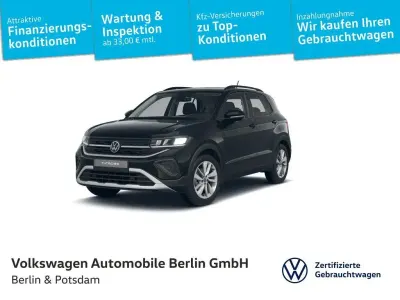 Gebraucht VW T-Cross Life 95 PS (69 kW) 2025 Schwarz SUV