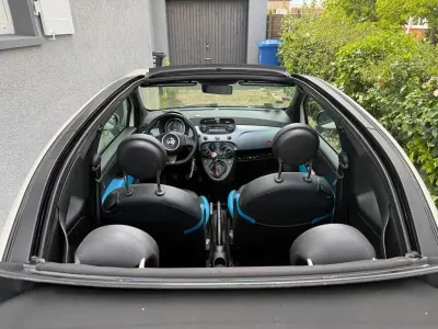 Gebraucht Fiat 500C Lounge 69 PS (50 kW) 2014 Weiß Cabrio